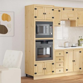 vidaXL Ντουλαπιού (Cabinet) SKI Μέλι Καφέ 66 x 58 x 207 εκ