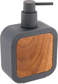 Dispenser Μπάνιου 350ml (11x4.9x16.7) T-D Square Grey 62206180