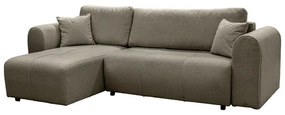 Γωνιακός Καναπές Fiesta Fylliana Καφέ - Μπέζ 265x165x95 εκ. 265x165x95 εκ.