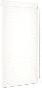 vidaXL Ρολό εισόδου Λευκός 110 x 220 cm Αλουμίνιο και Πολυουρεθάνη