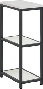 vidaXL Ράφι Κουζίνας HATTEM Λευκό 30 x 50 x 92 εκ Ατσάλι