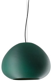 Φωτιστικό Οροφής Κρεμαστό Mar H340 20405 1XE27 45,5x34cm Green-Black Faro Barcelona