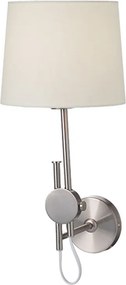 Απλίκα Τοίχου Aca Mallorca ML306421WS Nickel Satin