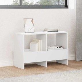 vidaXL Ράφι Περιοδικών Λευκό 68,5 x 30 x 45 εκ.