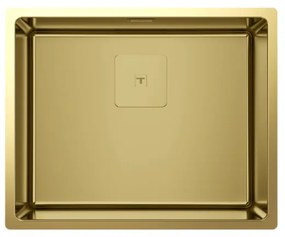TEKA FLEXLINEA RS15 50.40 Ένθετος Ανοξείδωτος Νεροχύτης Brass Gold PVD Μ54xΠ44εκ