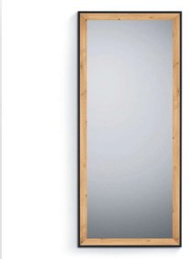 Καθρέπτης Τοίχου Bianka 1610398 70x170cm Natural-Black Mirrors &amp; More Mdf