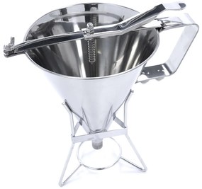 Batter Dispenser - 1,6L - Stainless Steel - Incl Dosing Button