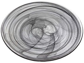 Πιάτο Γλυκού Atlas HOR1310K6 21cm Black Espiel Glass