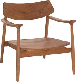 ΠΟΛΥΘΡΟΝΑ LOUNGE RANGER HM18255.01 ΞΥΛΟ TEAK ΣΕ ΦΥΣΙΚΟ 70x73x73Υεκ.