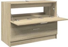 vidaXL Ντουλάπι Νιπτήρα Sonoma Δρυς 78x37x59 εκ. Επεξεργασμένο Ξύλο