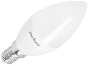 Rebel ZAR0554 Λάμπα LED E14 7W/230V 4000K κερί