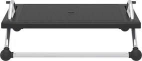 vidaXL Υποπόδιο Μαύρο 45 x 40 x 13,5 εκ.