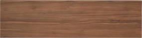 vidaXL Ντουλάπι TV 110 x 30 x 40 cm Φυσικό Στερεό Ξύλο Τίκ