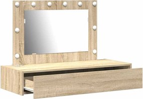 vidaXL Τραπέζι περιποίησης Καφέ 100 x 40 x 70 εκ. Επεξεργασμένο Ξύλο