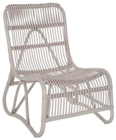 ΠΟΛΥΘΡΟΝΑ BRONNY ΕΞΩΤ.ΧΩΡΟΥ HM9644.02 RATTAN ΣΕ ΛΕΥΚΟ ΧΡΩΜΑ 60x82x92Υεκ.