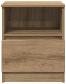 vidaXL Κομοδίνο ντουλάπι Artisan Oak 40x40x50 cm Κατασκευασμένο ξύλο