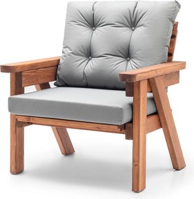 Garden Lounge Set Abant (2+1+1) - Grey Grey
Walnut
