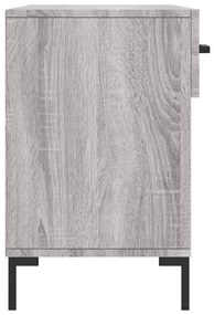vidaXL Παπουτσοθήκη Γκρι Sonoma 102x35x55 εκ. από Επεξεργασμένο Ξύλο