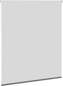 vidaXL Roller Blind Blackout γκρί 130x130 cm Πλάτος υφάσματος 126,6cm