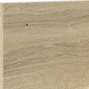 vidaXL Ντουλάπι Τοίχου Sonoma Δρυς 100x16,5x30 εκ. Επεξεργασμένο Ξύλο