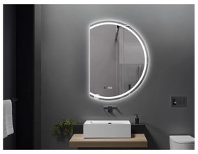 Sparke GLAZZY Καθρέπτης LED D-SHAPE 65x90cm