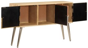 vidaXL Μπουφές 120 x 30 x 75 εκ. από Μασίφ Ξύλο Μάνγκο