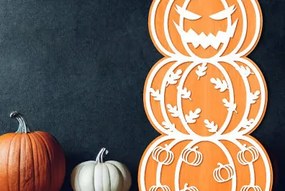 Σετ των 2 Intra απο ξύλο plywood 3mm-4mm πάχος – Pumpkin Stack Laser Cit Δίασταση  20x20 cm INTRAFABR-101469909