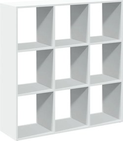 vidaXL Βιβλιοθήκη/Διαχωριστικό Χώρου Λευκό 102x29x103,5 εκ. Επεξ. Ξύλο