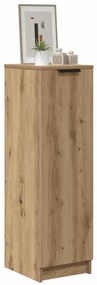 vidaXL Παπουτσοθήκη Χρώμα Αρτισιανή Δρυς 29,5x35x100,5 εκ. Επεξ. Ξύλο