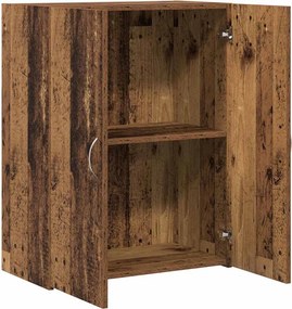 vidaXL Γραφείο Ντουλάπι Παλαιωμένο ξύλο 70 x 32 x 77.5 εκ