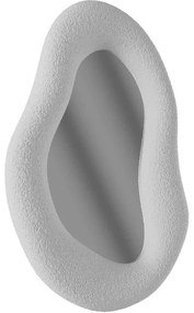 Καθρέπτης Τοίχου Wabi Sabi Eclipse 398WBL1101 27x5x40cm White Hanah Home Συνθετικό Υλικό