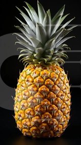 Intra Συλλεκτικό Ξύλινο Παζλ Plywood 4mm - Απολαυστική και ζουμερή εικόνα ανανά Σε Ξύλινο Κουτί - Διαστάσεις: 10x10 cm – 25 κομμάτια