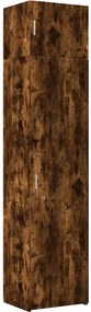 vidaXL Ντουλάπι Αποθήκευσης Στενό Δρυς 50x42,5x225 εκ. Επεξεργ. Ξύλο