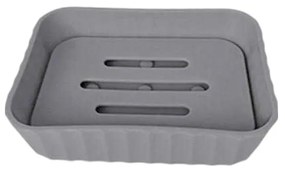 Σαπουνοθήκες μπάνιου πλαστικές σε σετ 9Χ - Grey - 21604