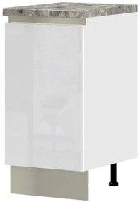Επιδαπέδιο ντουλάπι Trinity R45-1K-Leuko Gualistero - 45.00Χ58.00Χ90.50cm