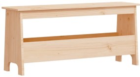 vidaXL Παγκάκι Χολ 100x28x45 εκ. από Μασίφ Ξύλο Πεύκου