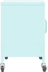 vidaXL Ντουλάπι Αποθήκευσης Χρώμα Μέντα 60 x 35 x 56 εκ. από Ατσάλι