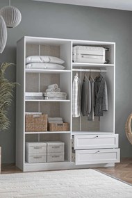 Wardrobe Terra 182 White