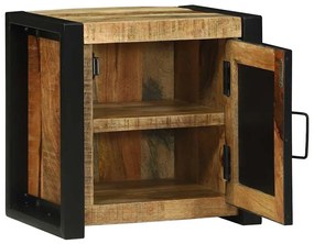 vidaXL Ντουλάπι Μπάνιου Καφέ 40 x 30 x 40 εκ. Μασίφ ξύλο μάνγκο