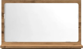 vidaXL Ντουλάπι καθρέφτη μπάνιου Artisan Oak Κατασκευασμένο ξύλο