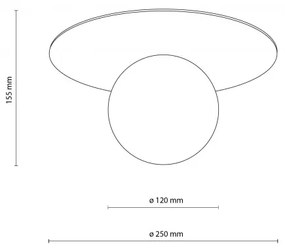 Παιδικό Φωτιστικό Οροφής Τοίχου 1xG9 Pixi TK Lighting 10227 Λευκό