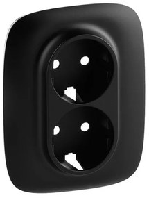 Πλακίδιο Πρίζας Σούκο 2x2Π και Γ Μαύρο Valena Allure 754958 Legrand-754958-Μαύρο 754958