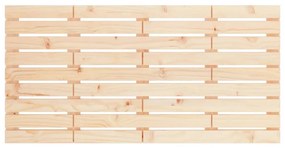 vidaXL Κεφαλάρι Επιτοίχιο 141x3x63 εκ. από Μασίφ Ξύλο Πεύκου