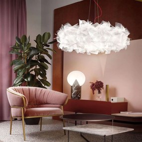 Φωτιστικό Οροφής Clizia Large Pixel Red Wire Slamp Aluminium, Polypropylene