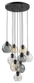 Κρεμαστό Φωτιστικό Οροφής 9xE27 Γυαλί Cubus TK Lighting-10247-Πολύχρωμο 10247