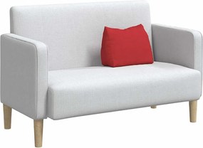 vidaXL Μαξιλάρι Πλάτης Κόκκινο 45 x 20 x 35 εκ. ύφασμα