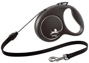 Λουρί Σκύλου Flexi BLACK DESIGN 5 m Μέγεθος M Silver
