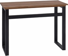 vidaXL Γραφείο Φυσικό Στερεό Ξύλο Τίκ 100 x 45 x 75εκ