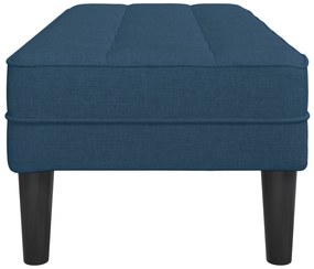 vidaXL Παγκάκι Μπλε 113x57x39 εκ. Υφάσμα
