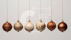 Intra Συλλεκτικό Ξύλινο Παζλ Plywood 4mm - Ξύλινα στολίδια που κρέμονται σε κορδόνια Σε Ξύλινο Κουτί - Διαστάσεις Puzzle: 10x10 cm – 25 κομμάτια